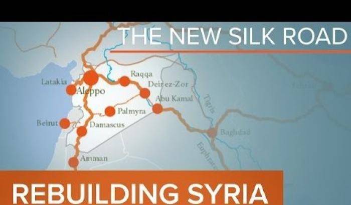 La nuova via della seta attraverserà la Siria