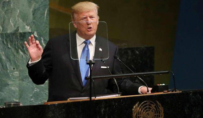 Il discorso all’ONU di Trump