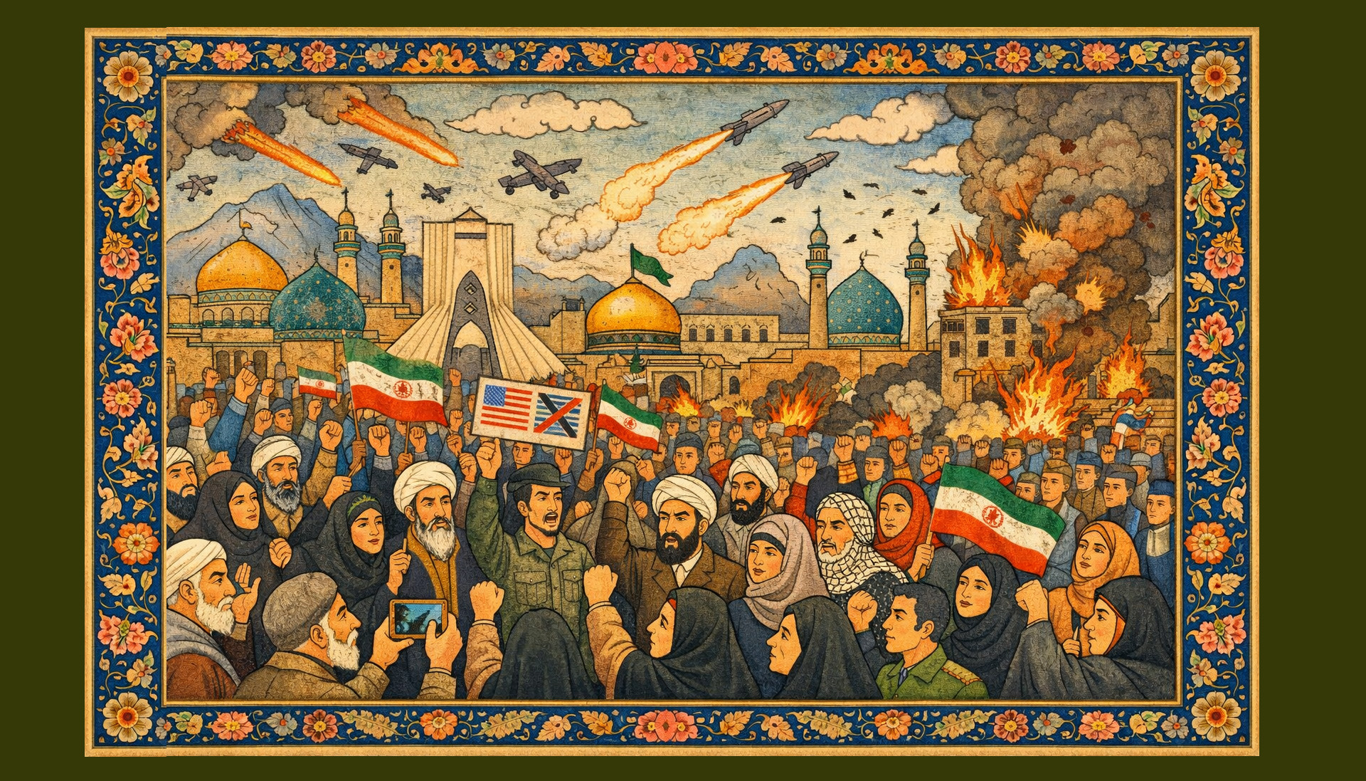 Le piazze iraniane nella guerra: ci&ograve; che l&rsquo;Occidente non vuole vedere